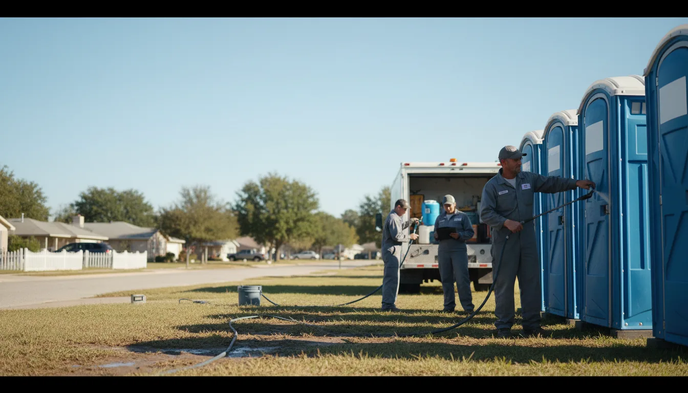 Long-Term Portable Toilet Rental in Greenway, AR near me